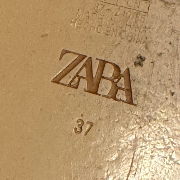 Zara Cream Woven Sandals - Picture 8 of 8